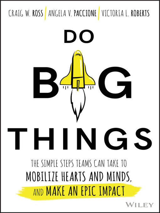 Title details for Do Big Things by Craig Ross - Wait list